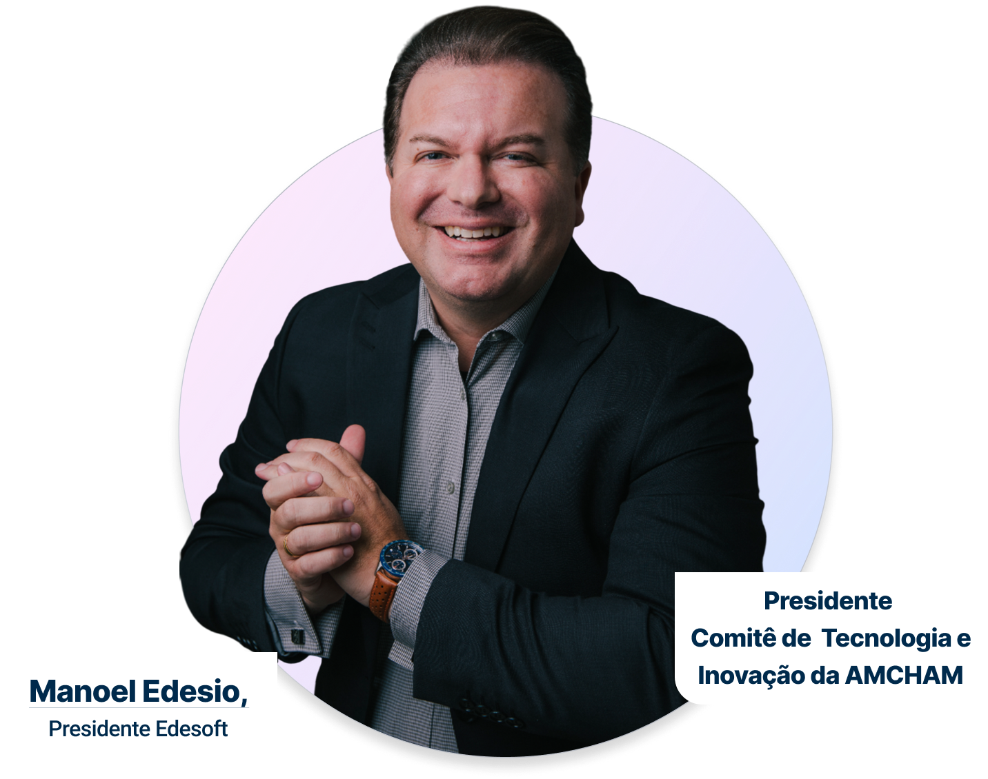 Manoel Edesio, Presidente Edesoft